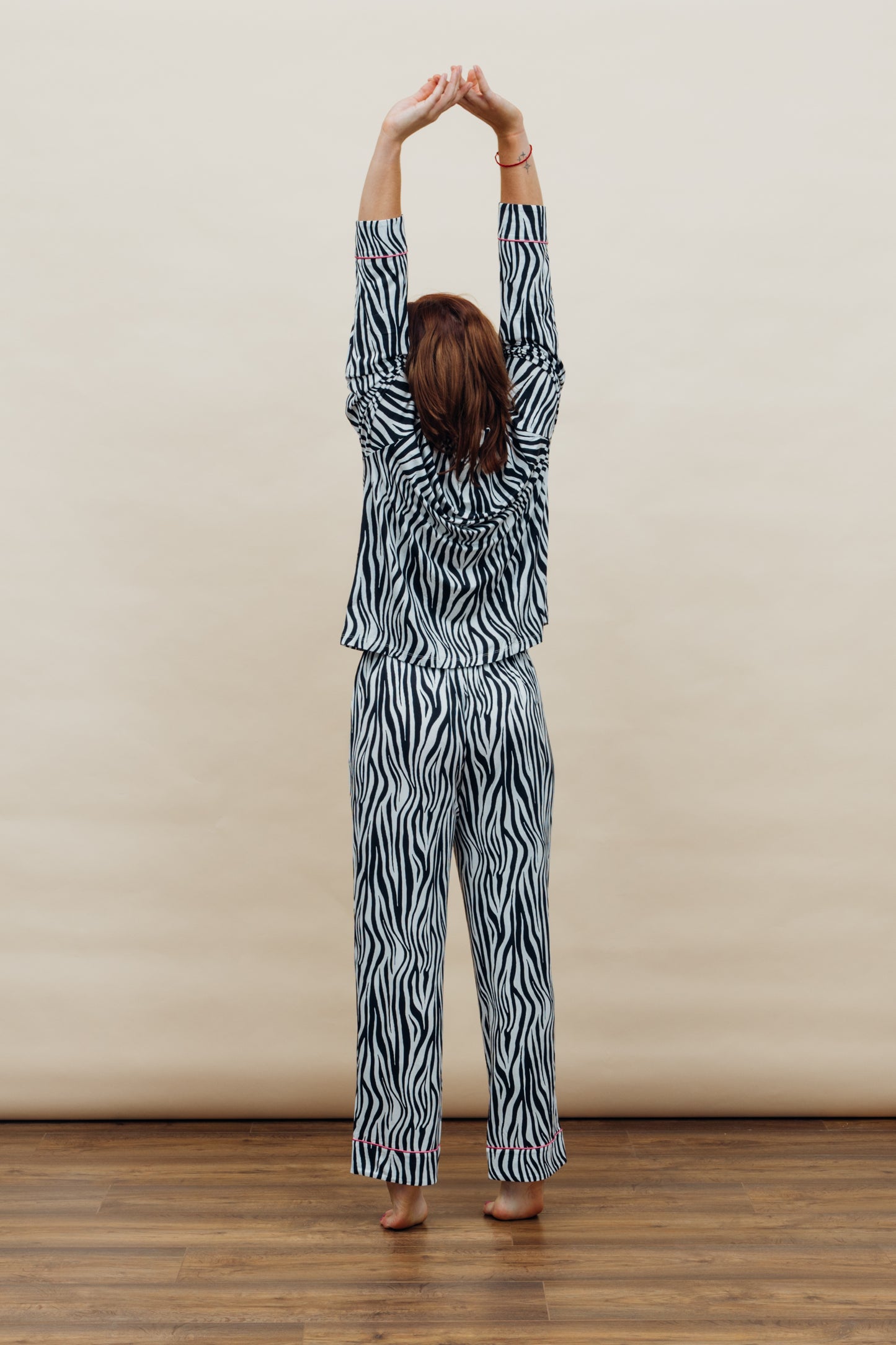 Zebra Print Soft Modal Pyjama Set
