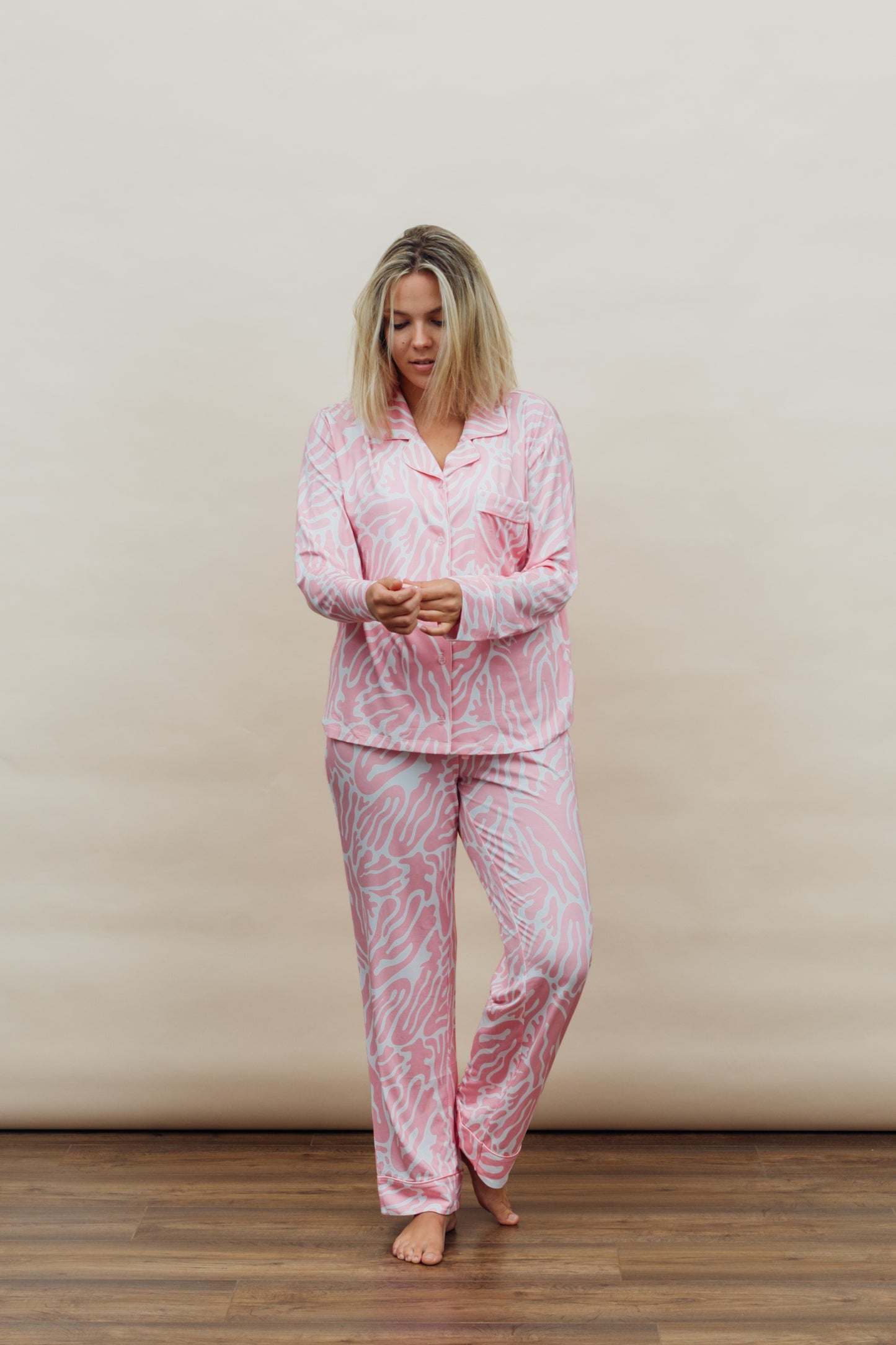 Candy Pink Soft Modal Pyjama Set