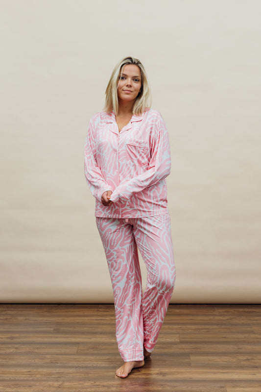 Candy Pink Soft Modal Pyjama Set