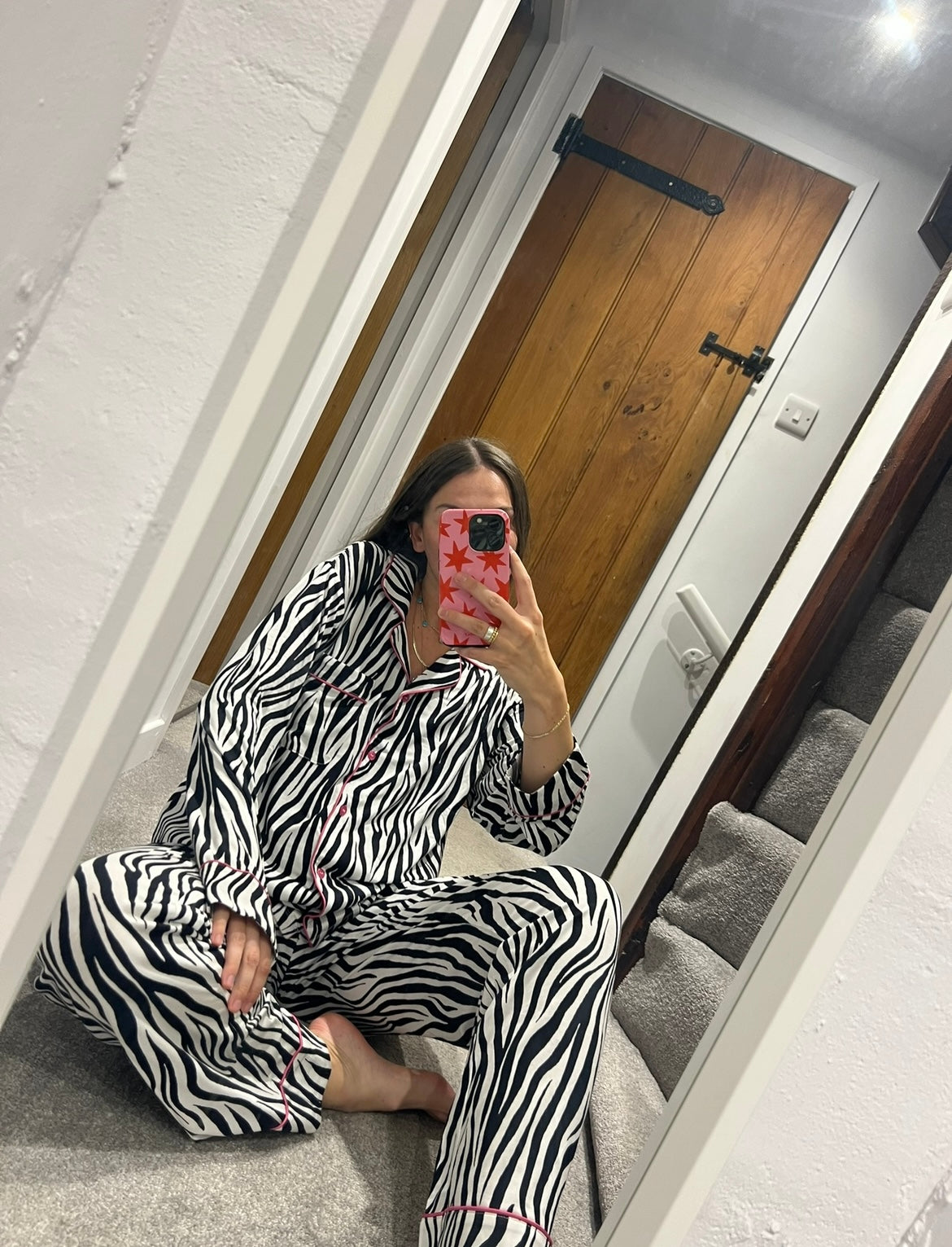 Zebra Print Soft Modal Pyjama Set