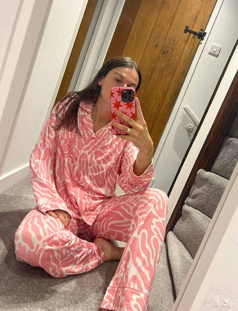 Candy Pink Soft Modal Pyjama Set
